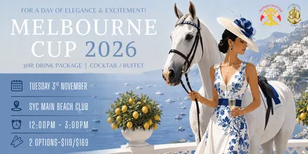 Melbourne Cup SYC Waterfront - 2026 - Main Beach