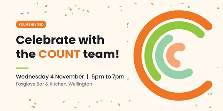 Celebrate with the COUNT team!