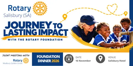 Journey to Lasting Impact: Foundation Dinner 2026