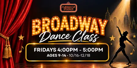 Curtain Up Studios Broadway Dance Classes for Kids in Glen Rock, NJ Fall 2026