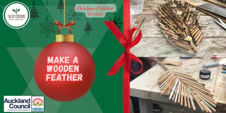 Make a Wooden feather- Chirstmas gift, The ReCreators Green Space, Friday 20 Nov, 6-9PM