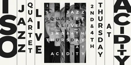 Thursday Jazz Night — ISO Quartet | acidity. Richmond
