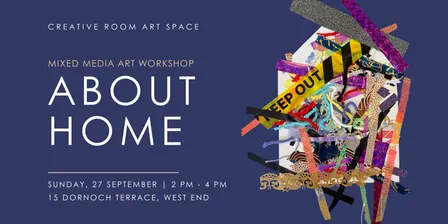 About Home | Mixed Media Art Workshop with Monique Baqués