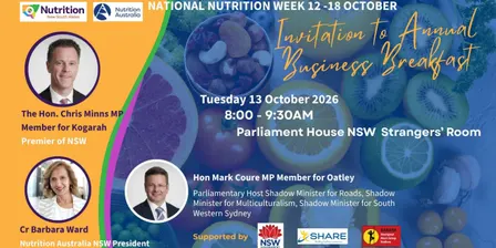 National Nutrition Week 2026 Breakfast