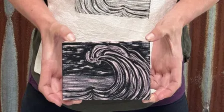 Printmaking with Nina #2
