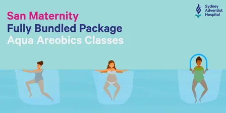 Antenatal aqua aerobics classes - coming soon