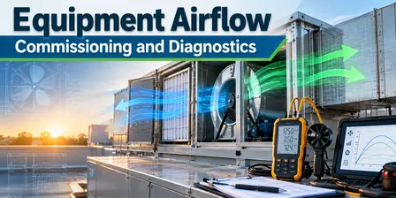 Equipment Airflow Commissioning and Diagnostics