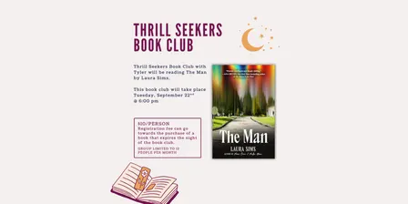 September Thrill Seekers Book Club