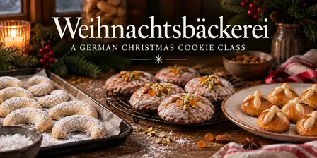 A German Christmas Cookie Class