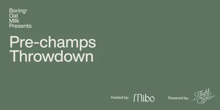 Pre-Champs Throwdown