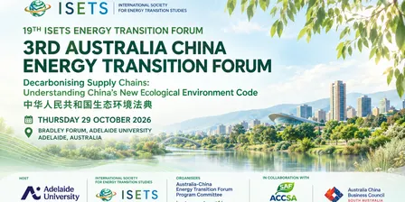 Australia China Energy Transition Forum