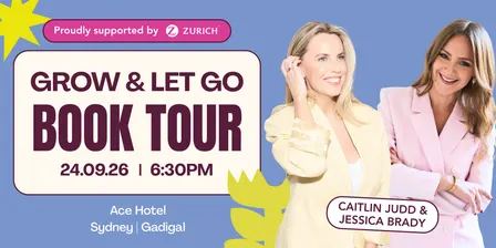 Grow & Let Go Book Tour — Sydney