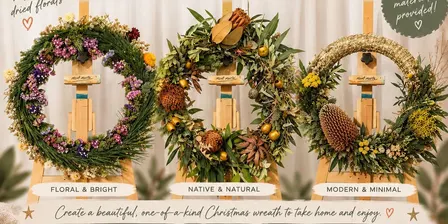 A VERY MADE CHRISTMAS: Traditional Wreath Workshop