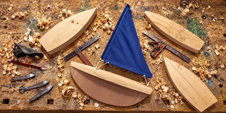 Build & Sail a Pond Yacht