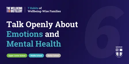 Habit #6: Talk Openly About Emotions and Mental Health