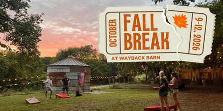 Fall Break at Wayback Barn