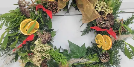 Foraged Festive Wreaths