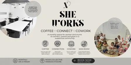She Works | Coffee • Connection • Cowork