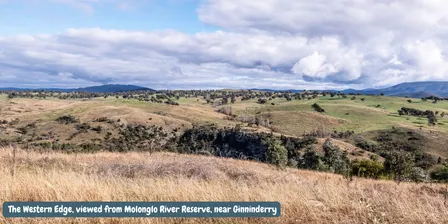 Canberra's Western Edge walks - Molonglo River Reserve, near Ginninderry