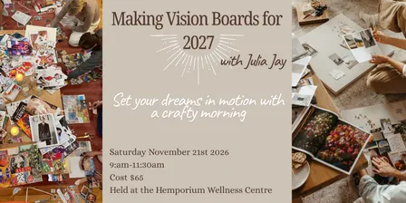 Making Vision Boards for 2027