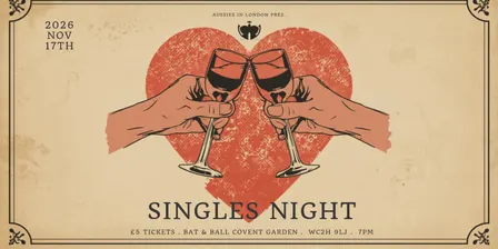 Aussies in London: Singles Night