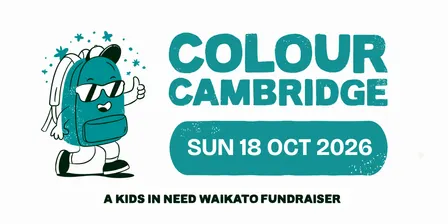 2026 Colour Cambridge for Kids in Need Waikato - supported by Hire It!