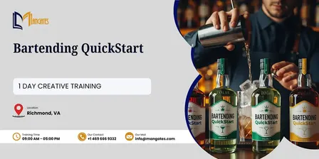 Bartending QuickStart: 1 Day Creative Training in Richmond, VA