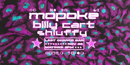 Mopoke Last Change Rock & Roll Bar Nov 28