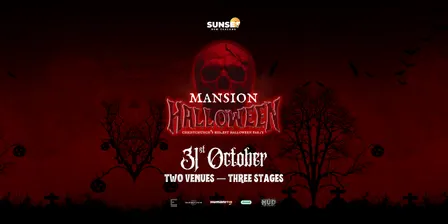 Sunset New Zealand presents: Mansion Halloween 2026