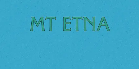 Mt Etna Masterclass 6pm