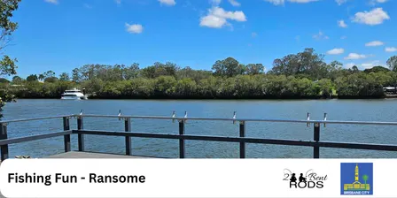 Gold n Kids at Ransome - Fishing for Brisbane City Council