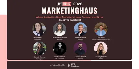 MarketingHaus Sydney · Nov 2026: Where Australia's Best Marketers Learn, Connect & Grow