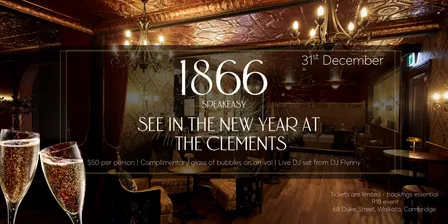 SEE IN THE NEW YEAR AT THE CLEMENTS