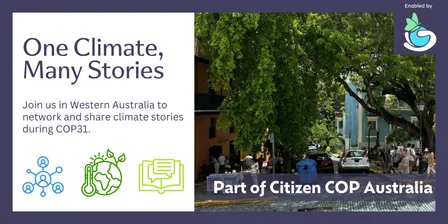 One Climate, Many Stories Perth - Citizen COP 2026