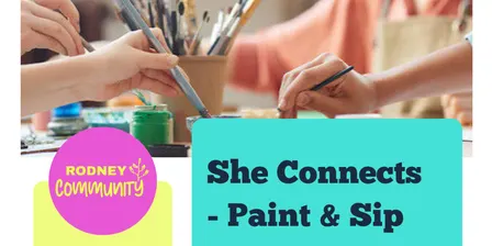 She Connects Kumeu - Paint & Sip *New date* Postponed to Sept 18th
