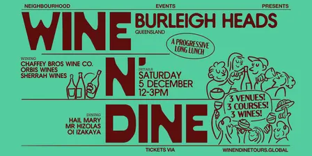 Wine N' Dine | Burleigh Heads (QLD)
