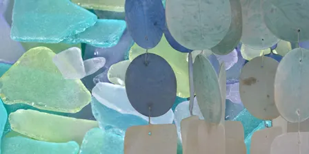 Waste Less, Celebrate More: MYO Seaglass Windchimes
