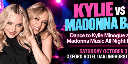 Kylie vs Madonna Bar Sydney 2027