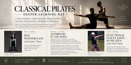 CLASSICAL PILATES — DEEPER LEARNING DAY
