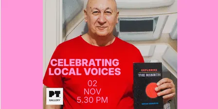 Official book launch of local author Novak Senkovic