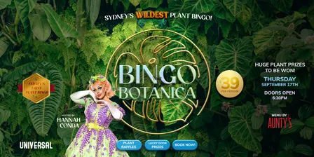 BINGO BOTANICA [Thu 17 Sept]