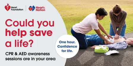 CPR & AED Awareness North Sydney 23 September 2026