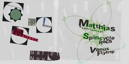 Spincycle presents Matthias