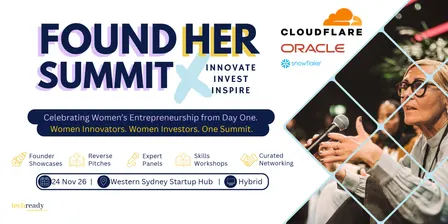 FoundHER Summit: Build x Lead x Fund 2026