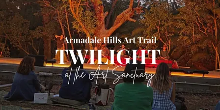 Twilight at the Art Sanctuary | Armadale Hills Art Trail