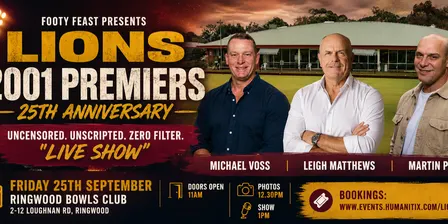 Lions 2001 Premiers 25th Anniversary Show