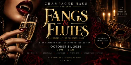Fangs & Flutes: Halloween at Champagne Haus