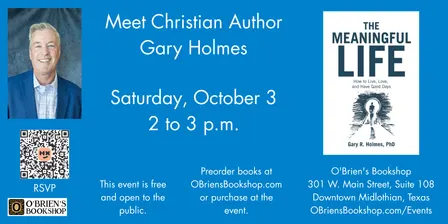Meet Christian Author Gary Holmes