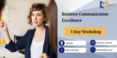 Business Communication Excellence – 1 Day Workshop in Adelaide