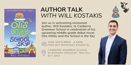 Author Talk with Will Kostakis
